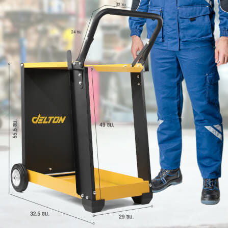 รถเข็นเครื่องมือช่าง DELTON รุ่น CR-202T_10